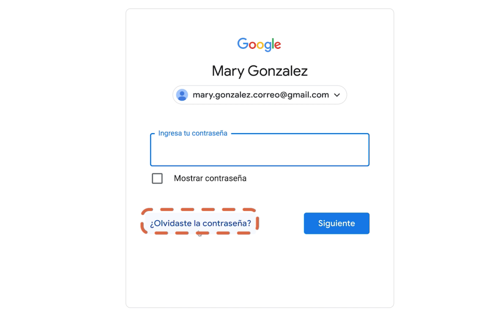 Cómo Recuperar Contraseña De Gmail